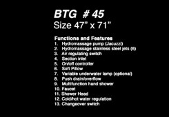 BATH TEC | Sanitary Fitting | BTG45
