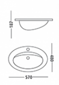 POOL | Sanitary Ware | UPPER COUNTER VANITY