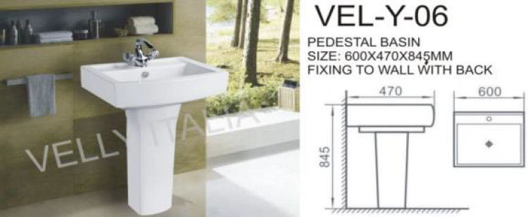 VELLY ITALIA | Sanitary Ware | VEL-Y06