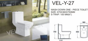 VELLY ITALIA | Sanitary Ware | VEL-Y27